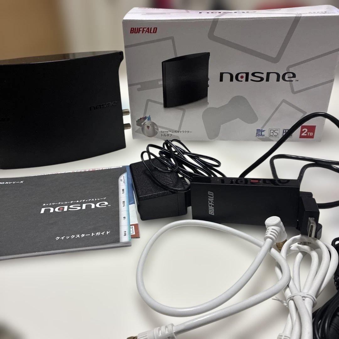 BUFFALO nasne 2TB とWI-UG-AC866/Nセット