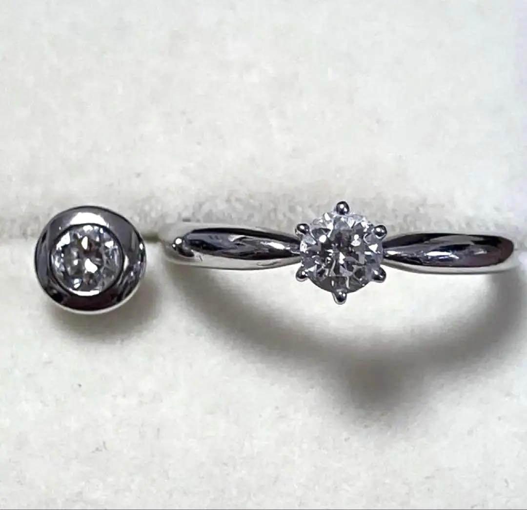 専用‼️D&D144ダイヤリングPT900144面カット