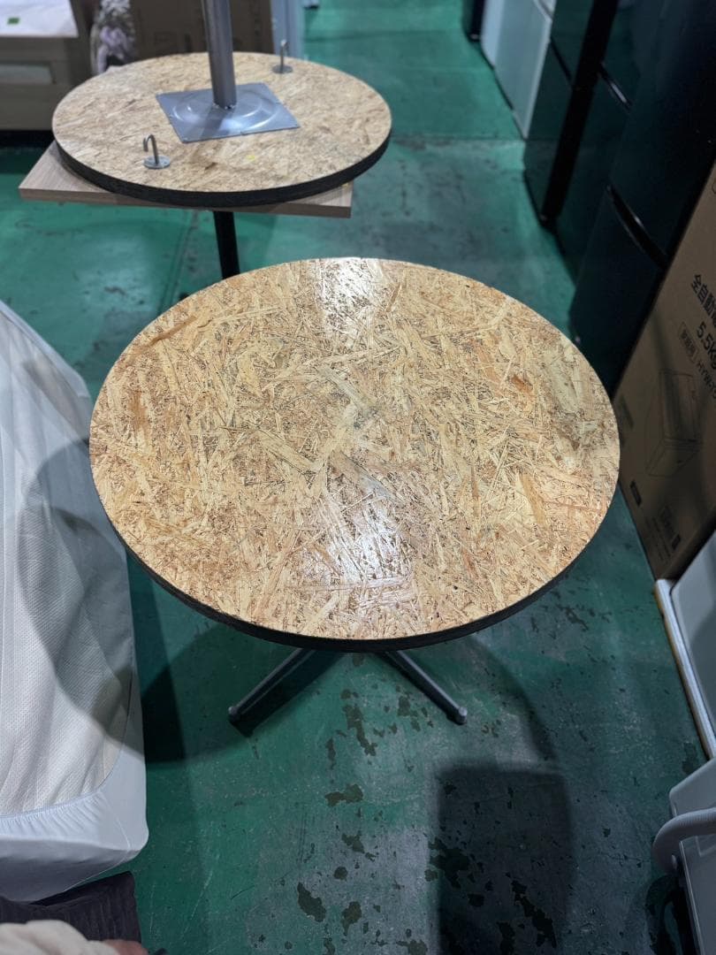 円形OSBボードテーブル天板 135