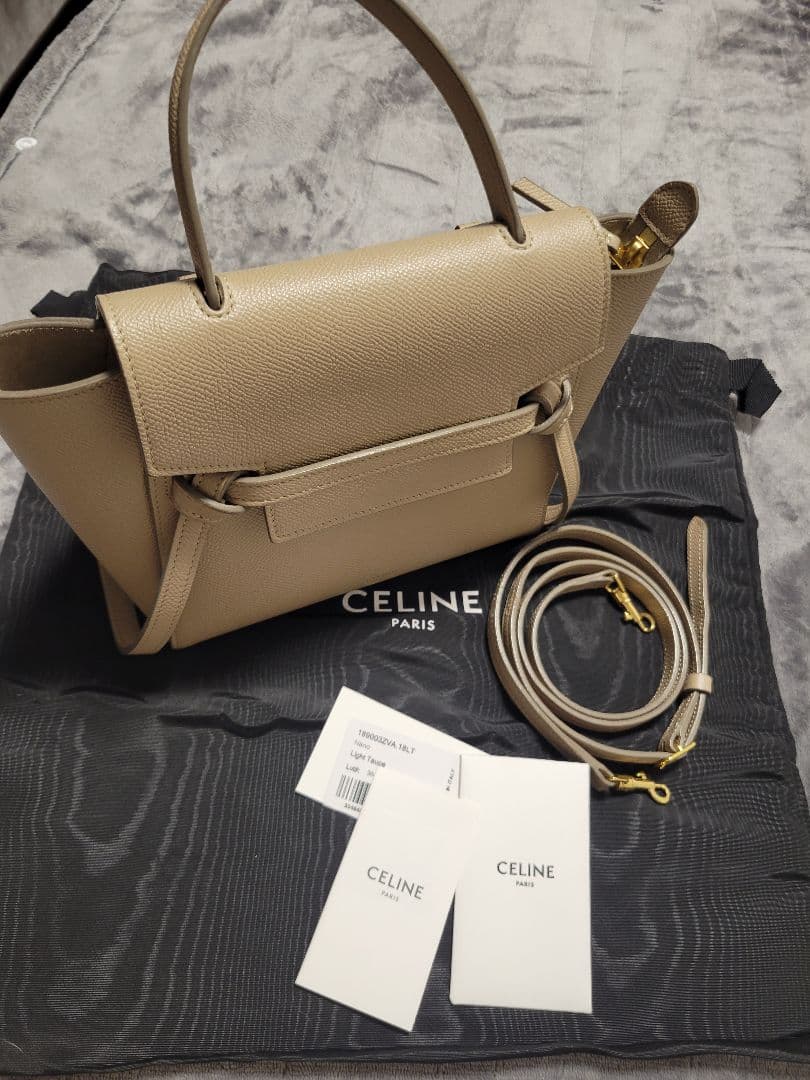 確実正規品CELINE ナノ2way ハンドバッグ☆人気のライトト－プ