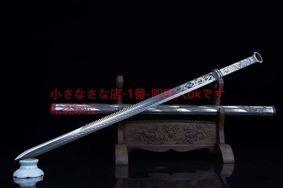 ドラゴンリングヘッド-高性能ステンレス鋼 古兵器 武具 刀装具 日本刀  居合刀