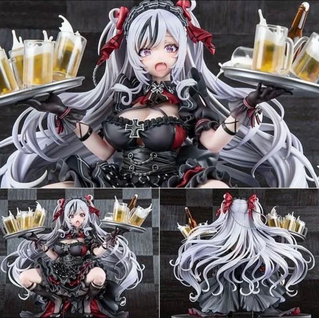 アズールレーン エルベ 見せ場訪れず？ 1/7 あみあみ特典付き　あみあみ限定