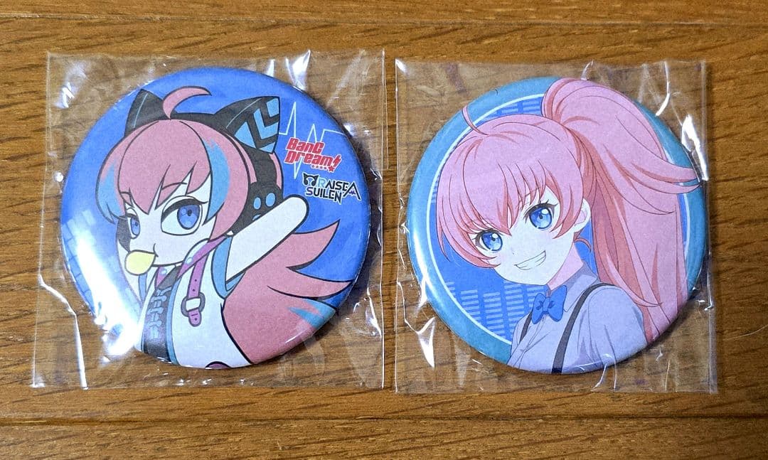 バンドリ チュチュ 缶バッジ ゲーマーズ特典 2点