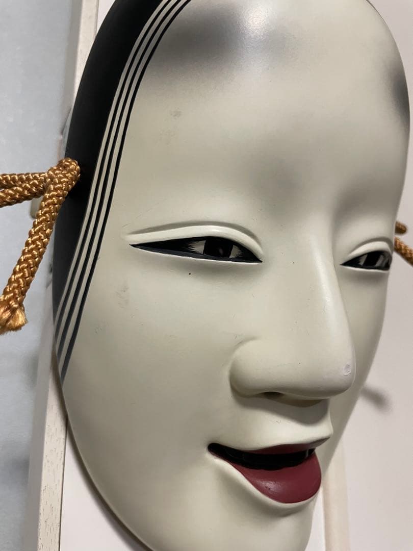 cimastone replicas 京都科学標本 能面 小面（若女）額縁付