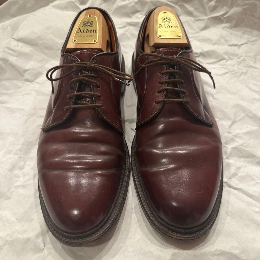 Alden オールデン 990 コードバン #8 バーガンディ 8.5D