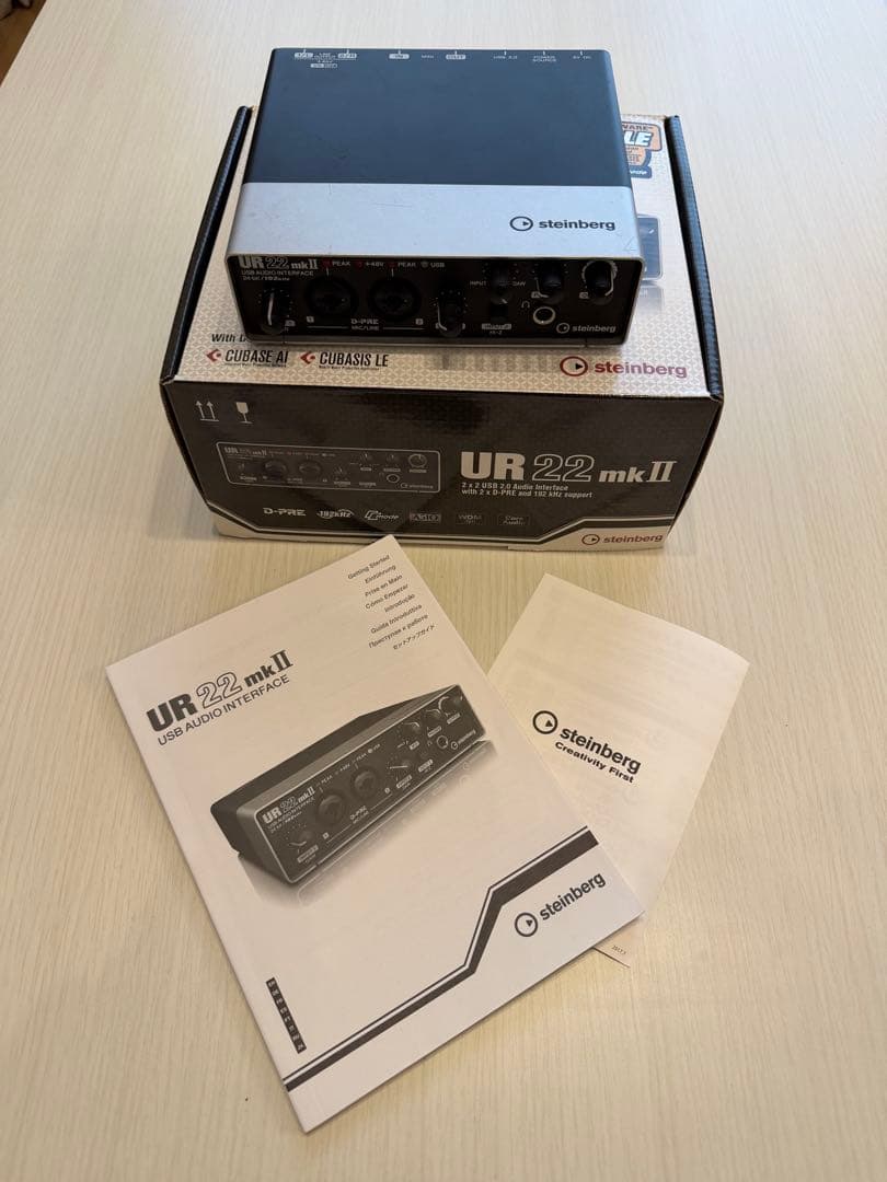 steinberg UR22 mk2 オーディオインターフェイス 本体