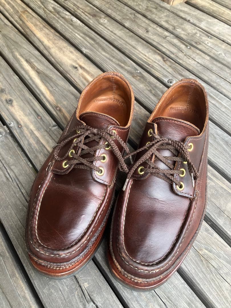 ラッセルモカシン　トリプルヴァンプ　RUSSELL MOCCASIN