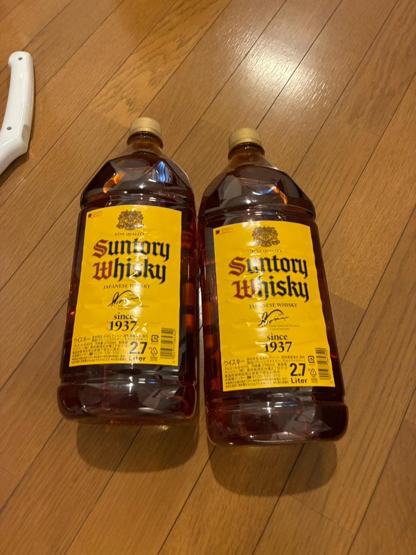 角瓶 2700ml [サントリー ウイスキー 日本 大容量] 2本