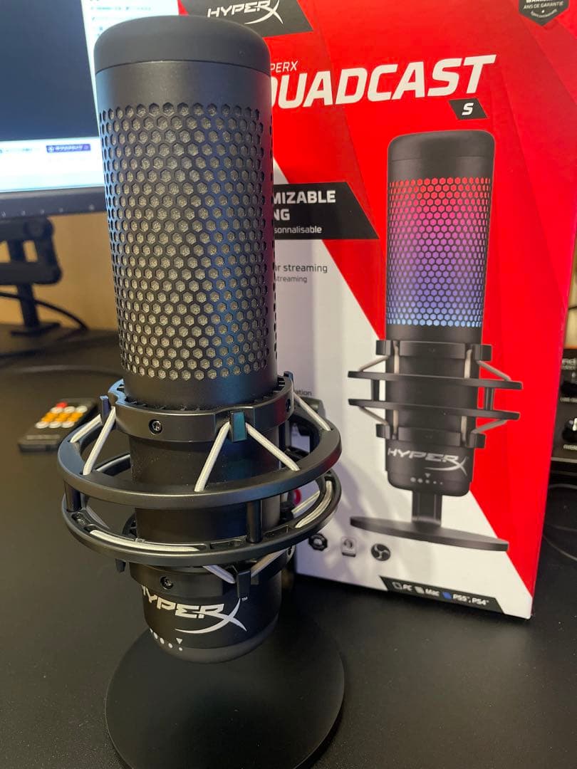 HyperX QuadCast S (箱・本体のみ)