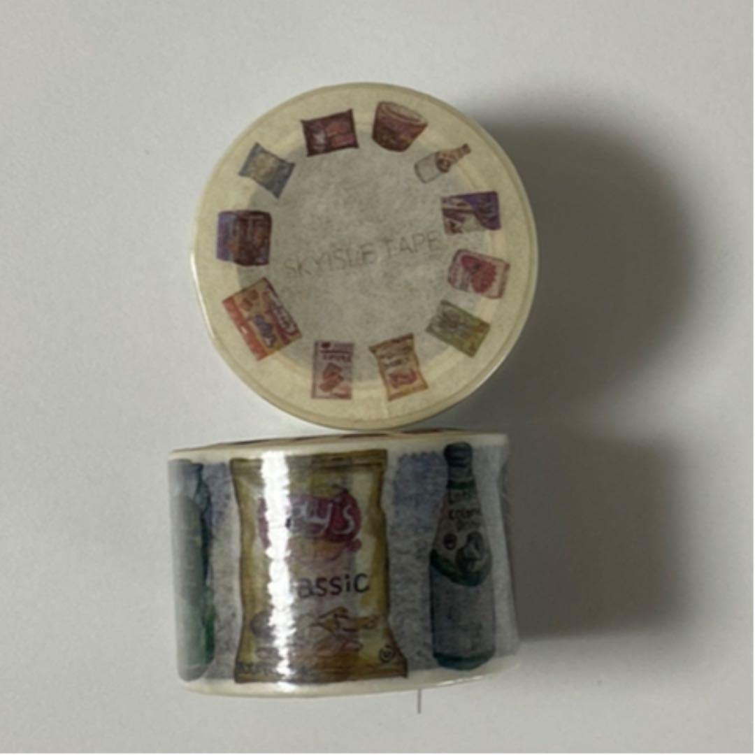 専用⭐︎海外 スナック マスキングテープ　2