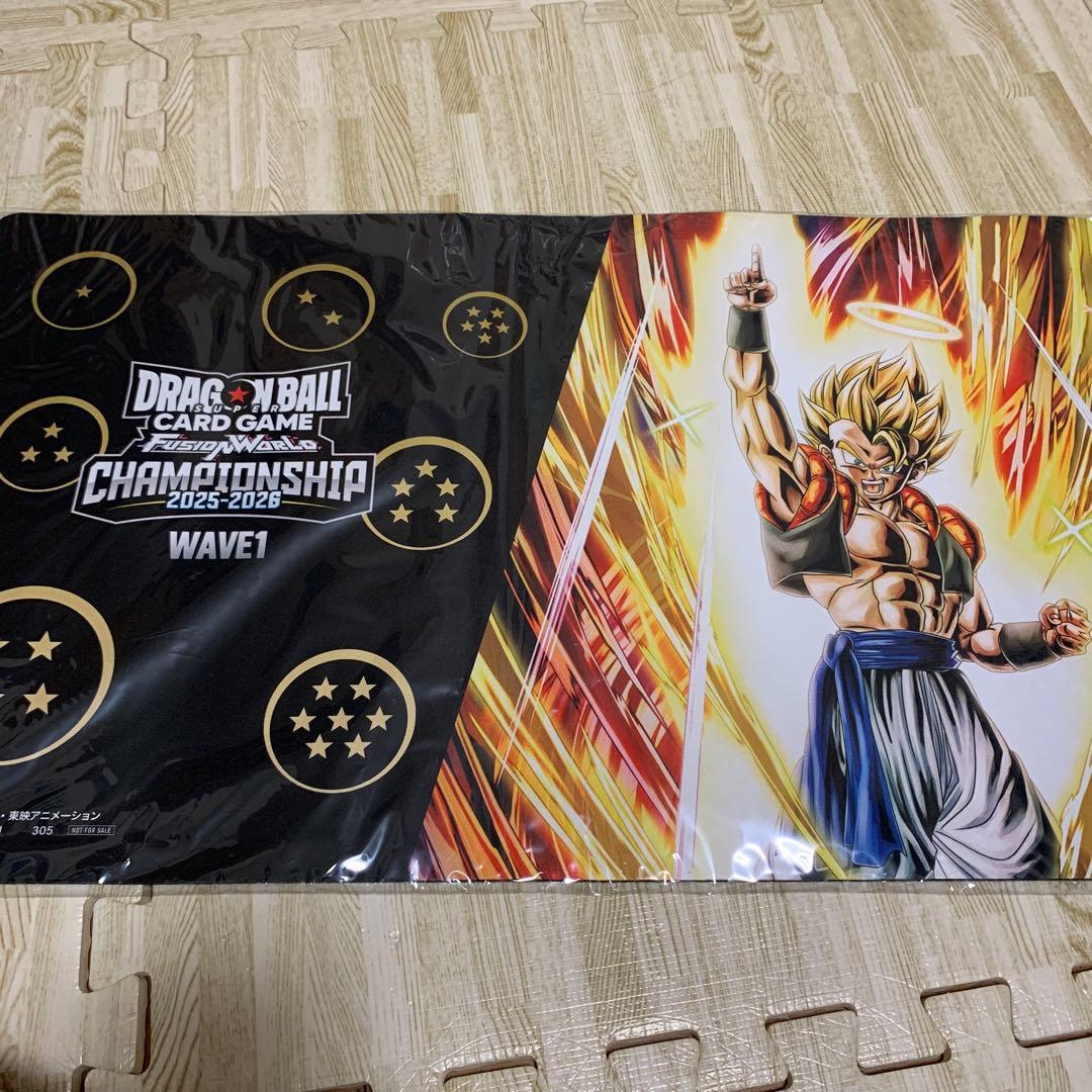 ゴジータ　プレイマット　エリア予選　チャンピオンシップ　WAVE1 未開封