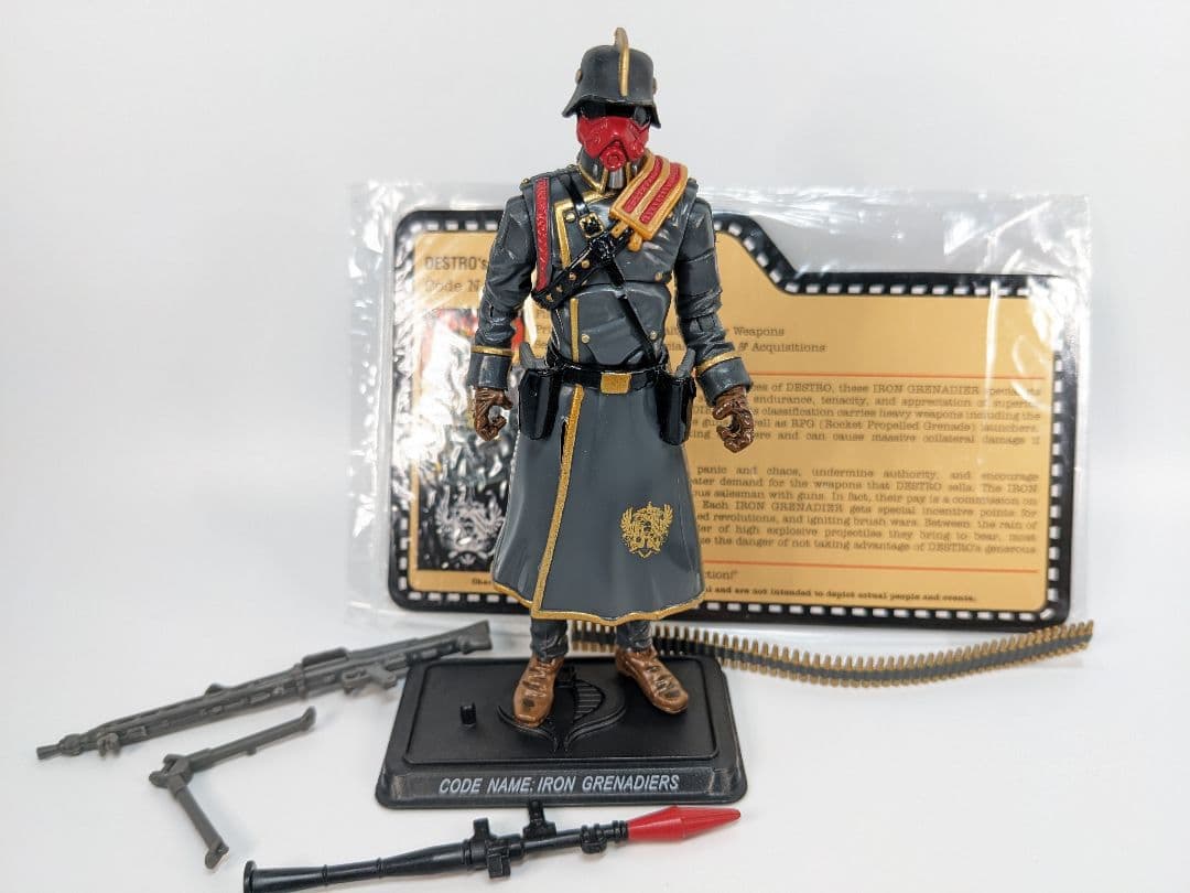 G.I.ジョー JOECON限定 アイアングレナディアズ G.I.JOE