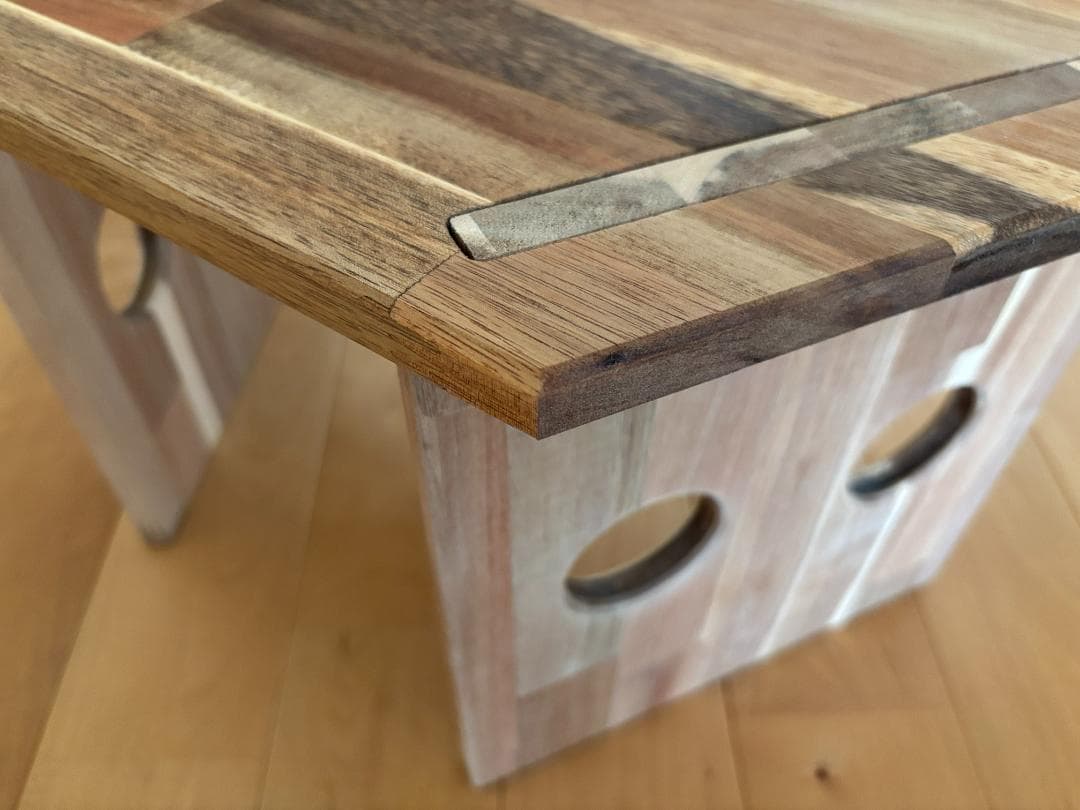 中サイズ ヘキサゴンテーブル ヘキサテーブル 囲炉裏テーブル 組み立て式