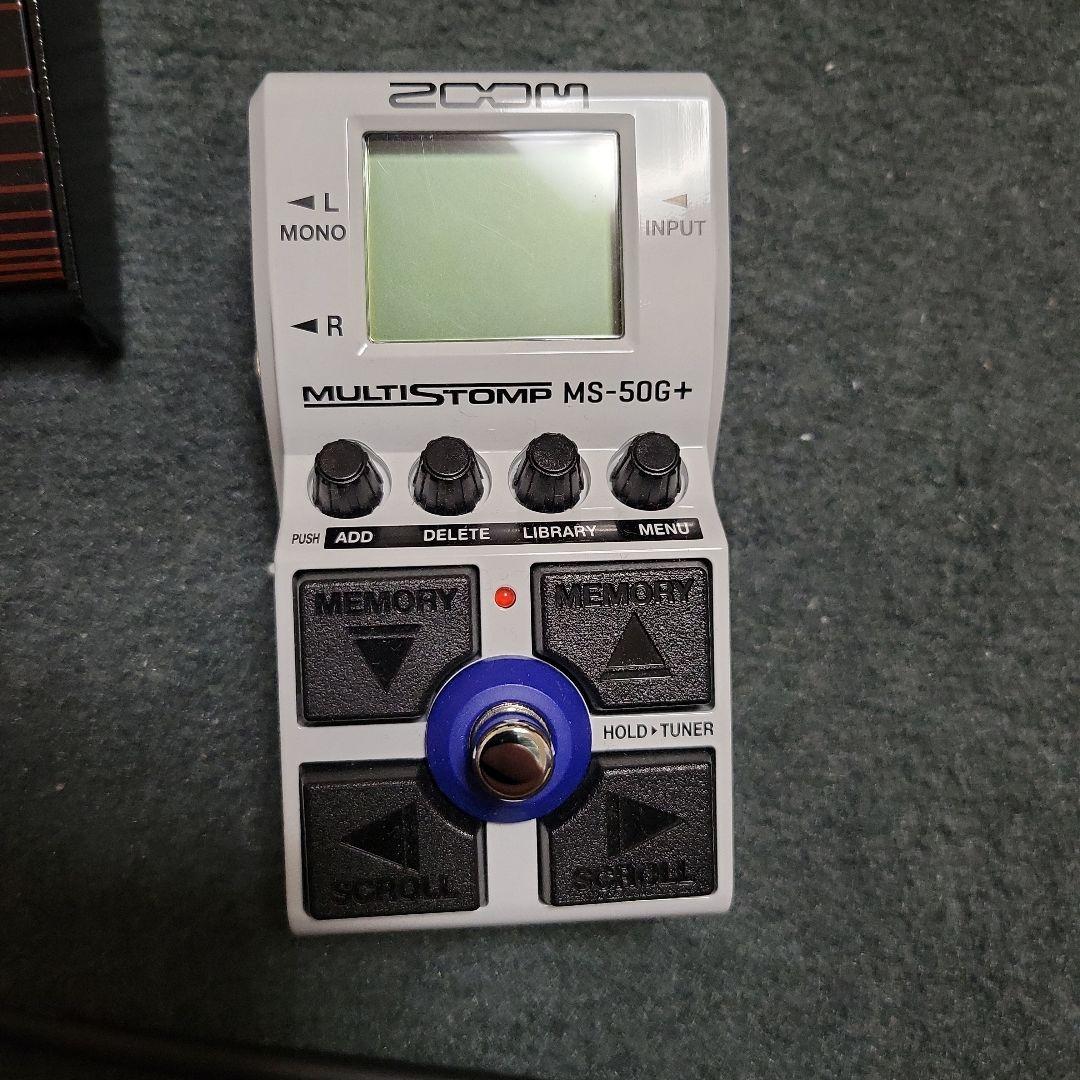 ZOOM MS-50G+　純正アダプター付き