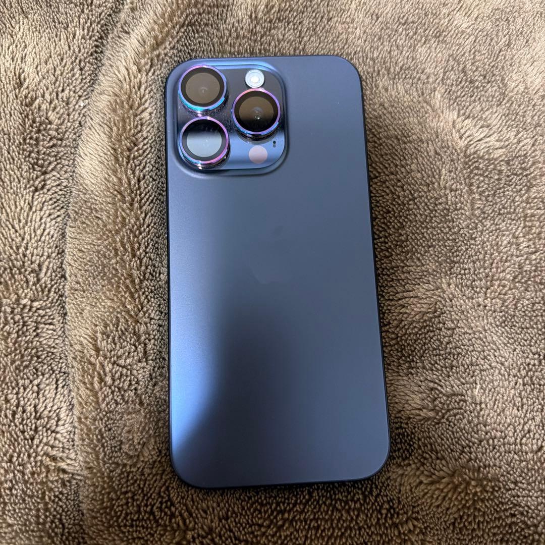 Apple iPhone 15 Pro ブルーチタニウム本体