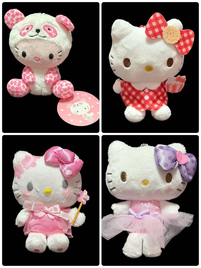 【日本限定】Hello Kitty ぬいぐるみ大量まとめ売り 未開封含即購入OK