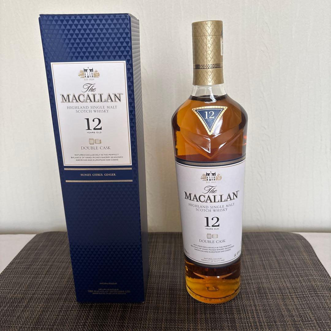マッカラン ダブル カスク 12年 700 ml　ウィスキー　箱付き新品未開封