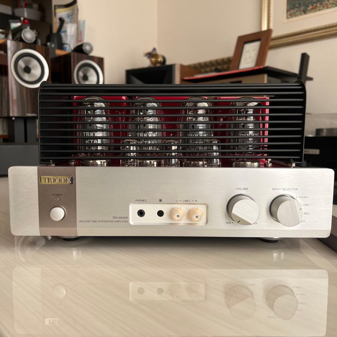 TRIODO TRV-88SER（KT88AB級プッシュプルプリメインアンプ）