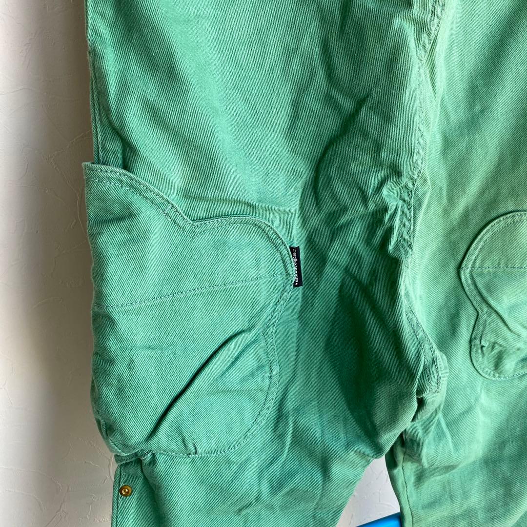 メルシーボークーグリーンサルエルパンツ