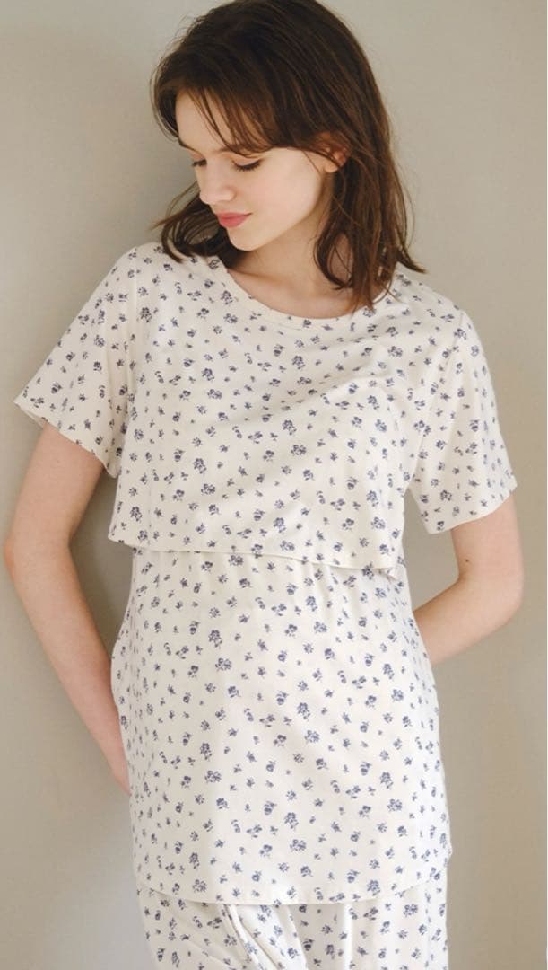 ジェラピケ　マタニティ上下セット