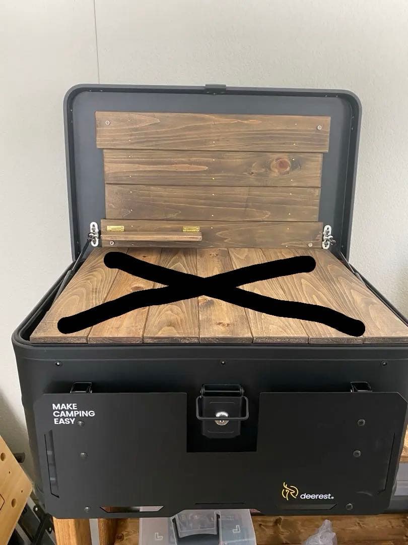 天板込みsoomloom deerest アルミコンテナ　X-PANDA 50L