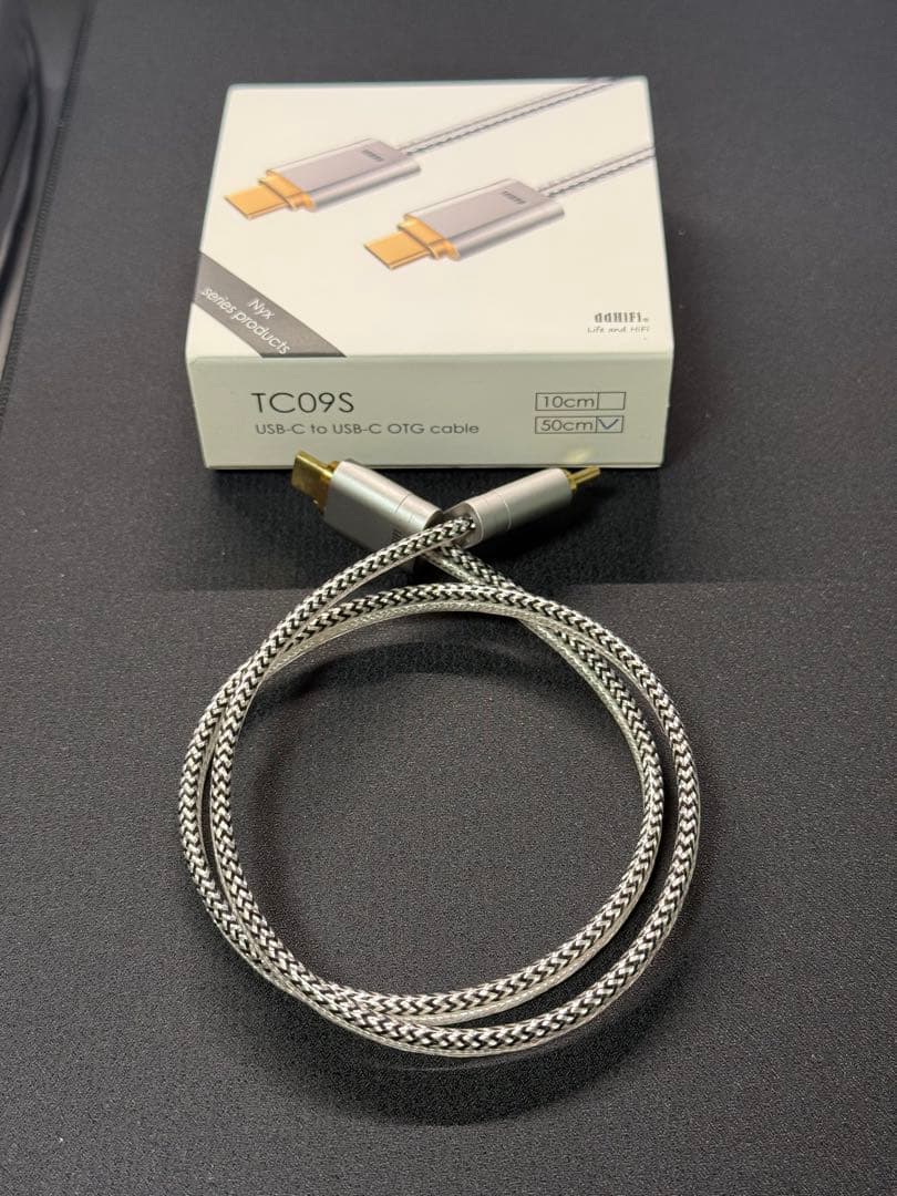 ケーブル・シールド ddHiFi TC09S 50cm C to C