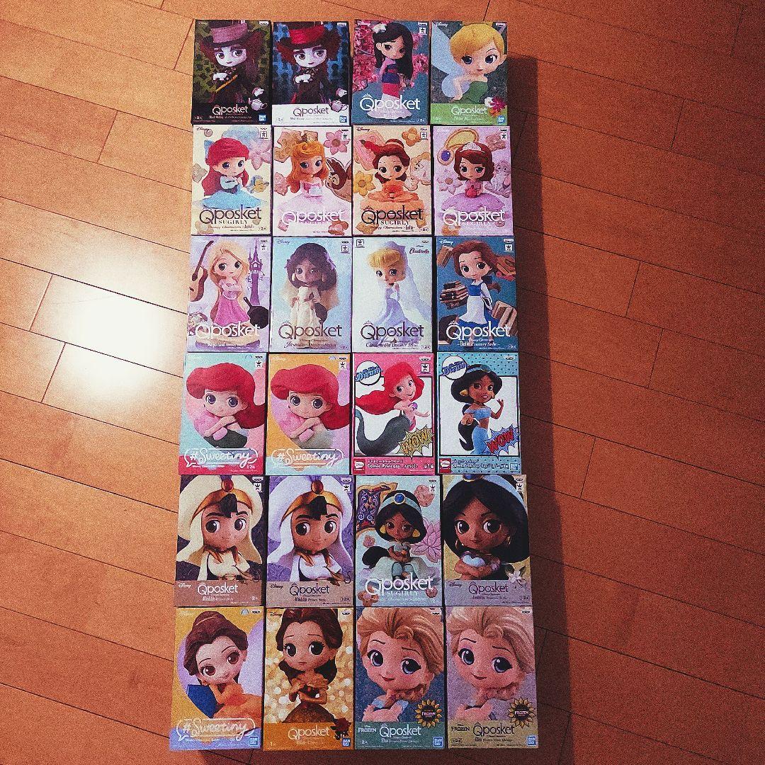 Qposket Sweetiny ComicPrincess ディズニー24種