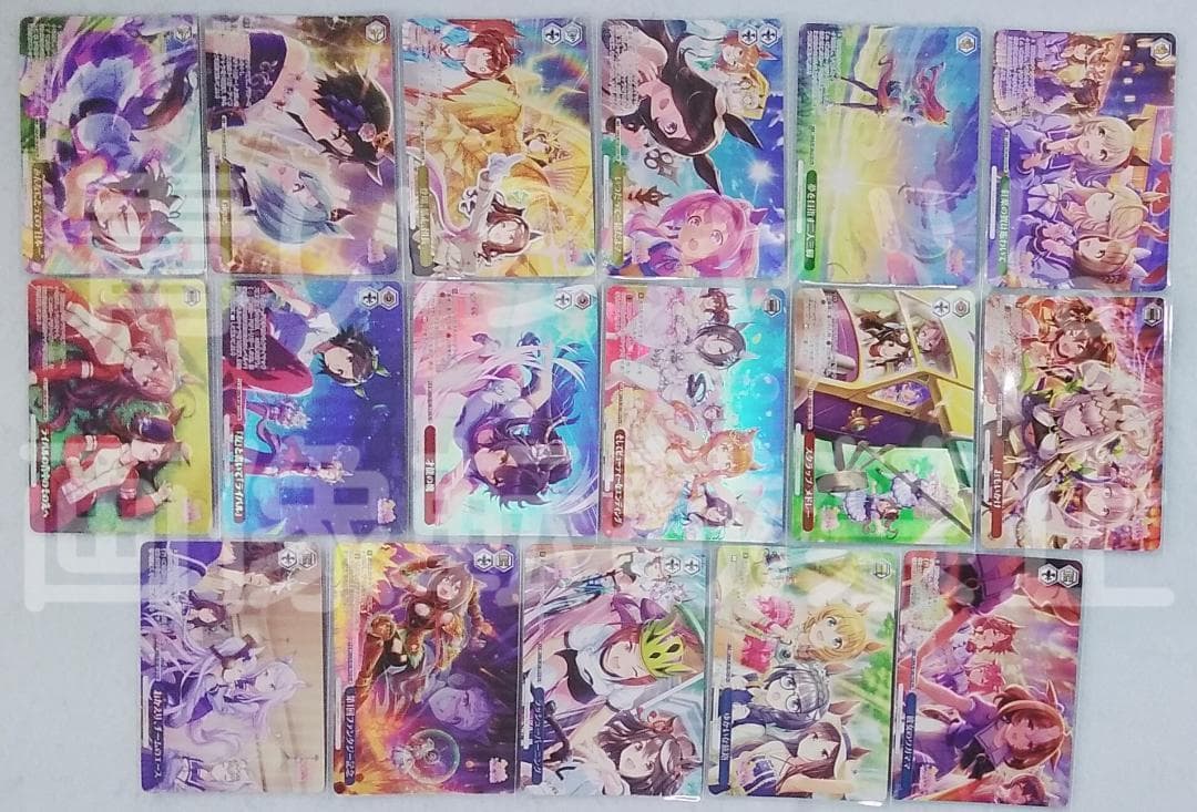 ヴァイスシュヴァルツ ウマ娘 紅葉の賀は賑わいて 等 PR プロモ コンプセット