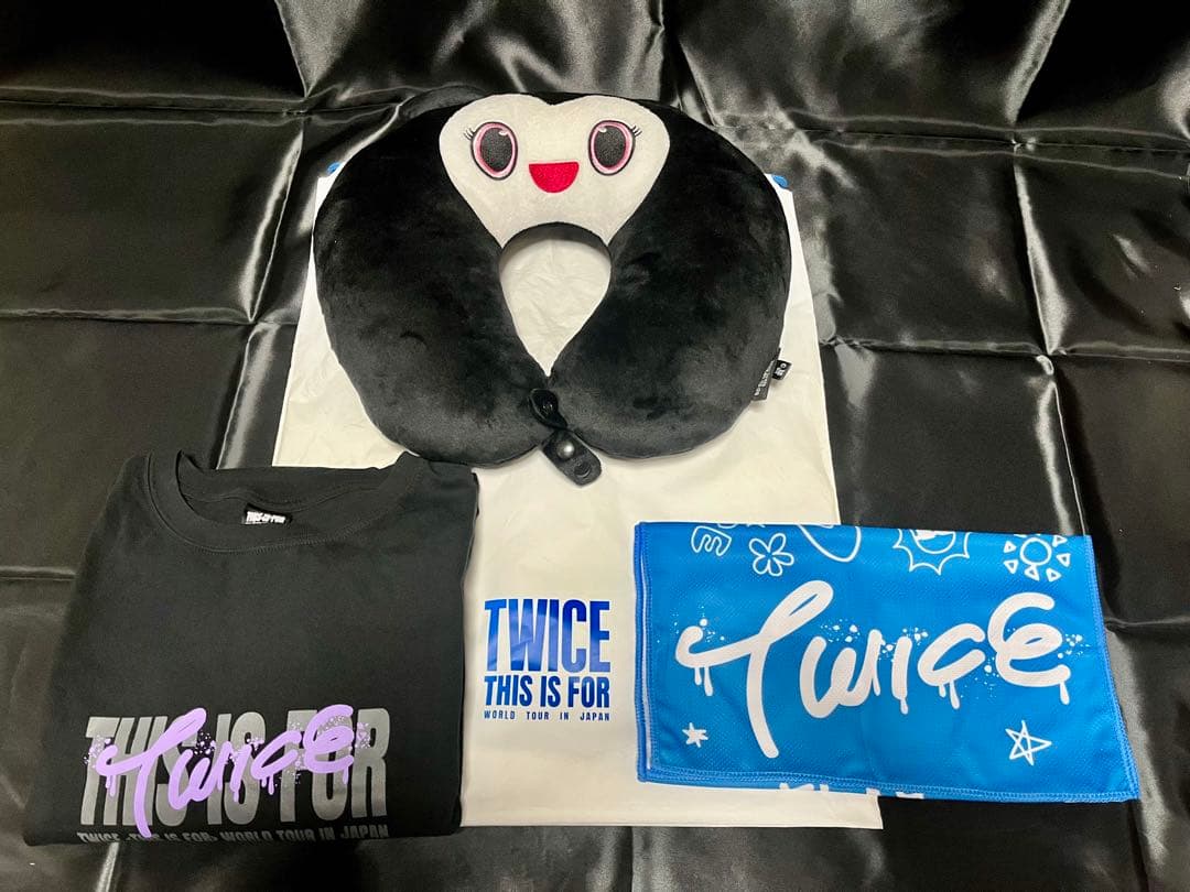 TWICE ライブ Tシャツ サナ ネックピロー ハンドタオル 2025