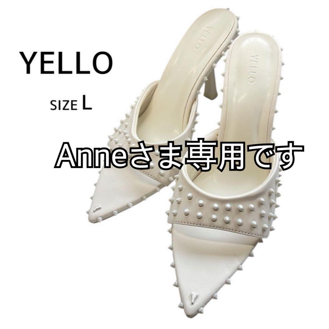 YELLO QUINN SANDALS ✳︎カラーホワイト✳︎サイズL