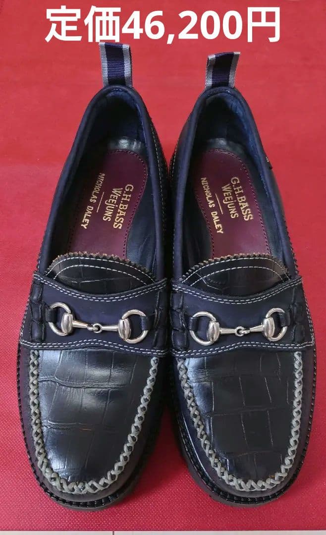 23AW NICHOLAS DALEY x G.H. BASS ローファー 希少