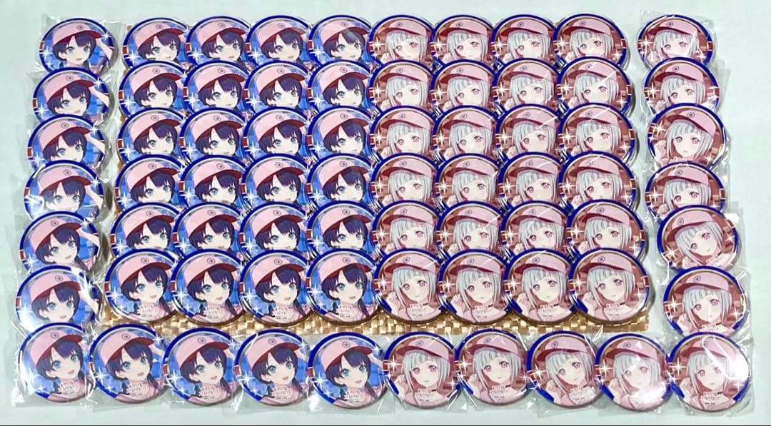 ラブライブ ユニット甲子園 缶バッジ 村野さやか 夕霧綴理