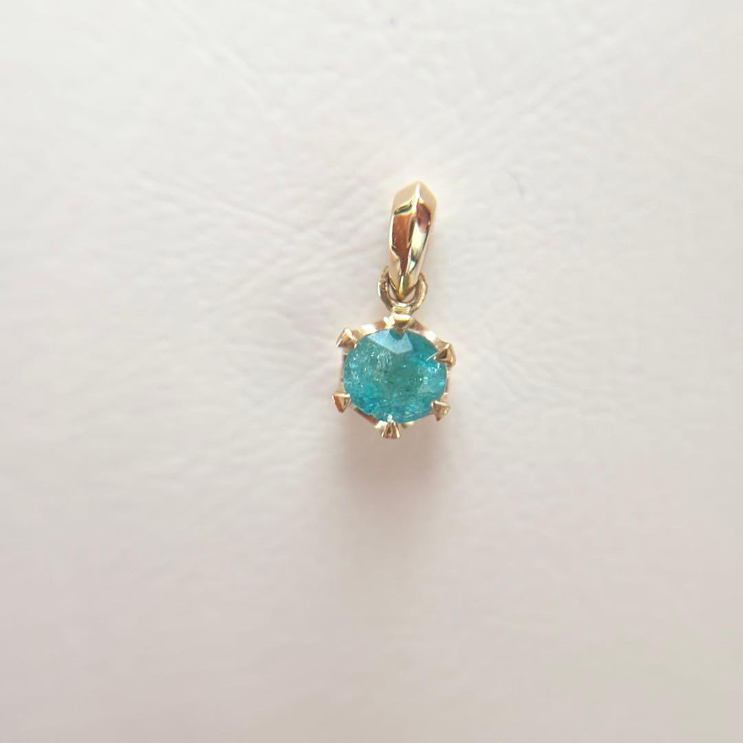 おしし！ブラジル・バターリャ産♡パライバトルマリンのペンダントトップ