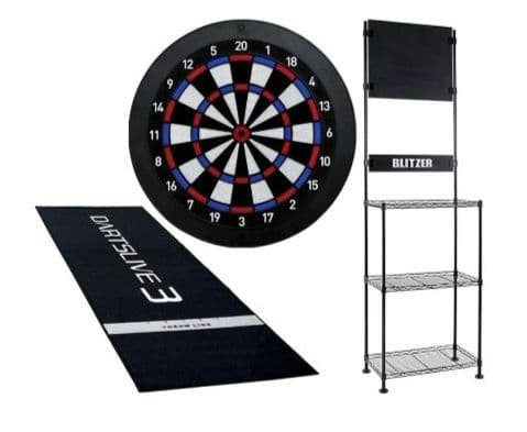 【美品】DARTSLIVE  ダーツボード スタンド マット付