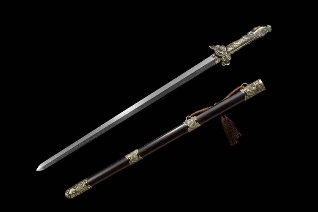雲竜剣 中華剣 美術刀 刀装具 模擬刀 日本刀 模造刀 武具 舞踊刀 古兵器
