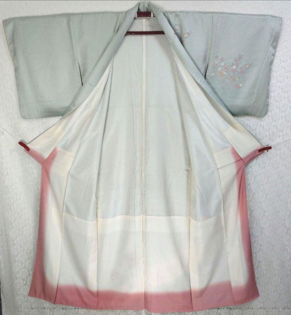 Mの正絹 訪問着 4点 フルセット 入学式 卒業式 結婚式 お宮参り