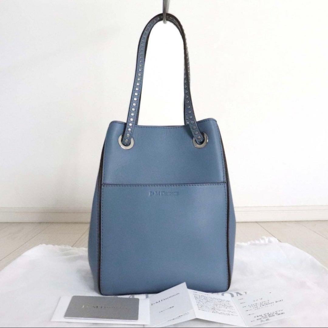 良品 J&M DAVIDSON 2×4 ツーバイフォー スタッズ レザー バッグ