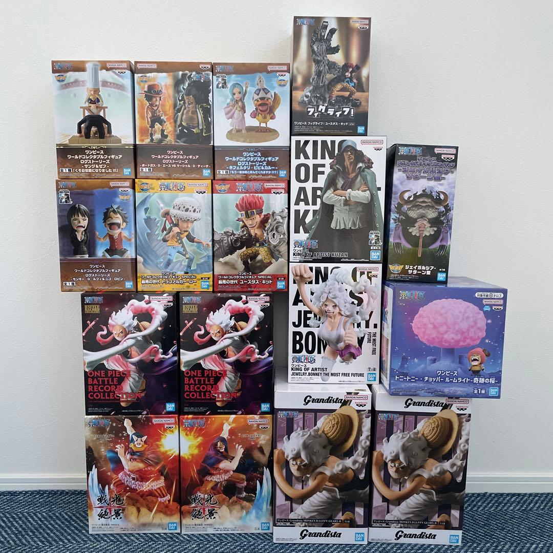 ワンピース　フィギュア　ワーコレ　キングオブ　バトルレコード　グランディスタ