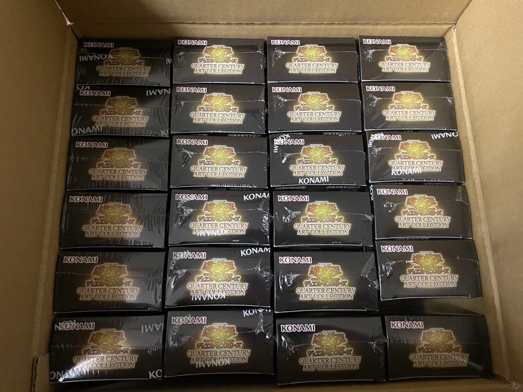 遊戯王 クォーターセンチュリーアートコレクション 24BOX 1カートン