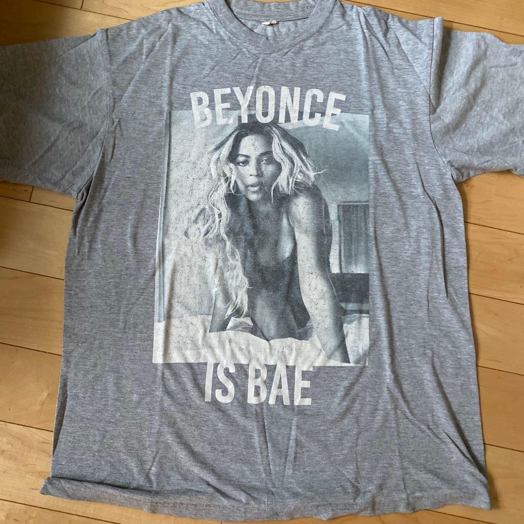 ✨レアデザイン✨ BEYONCE プリントTシャツ グレー Lサイズ相当