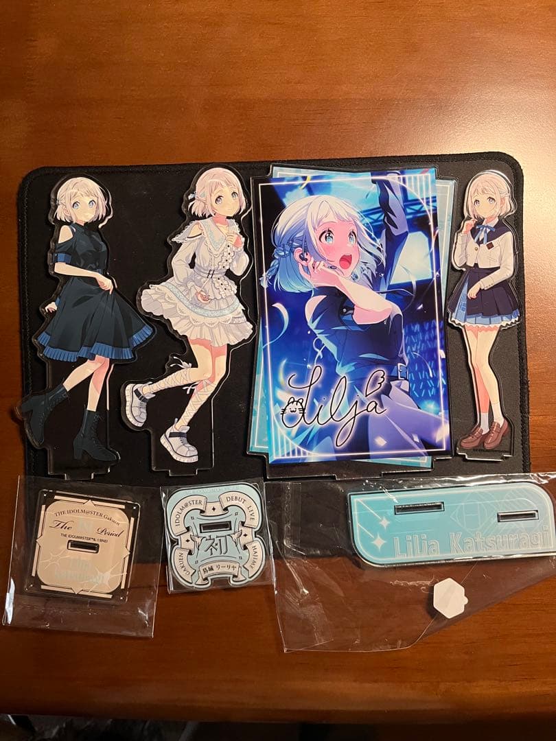 リーリヤ　アクリルスタンド3点セット　学園アイドルマスター　学マス