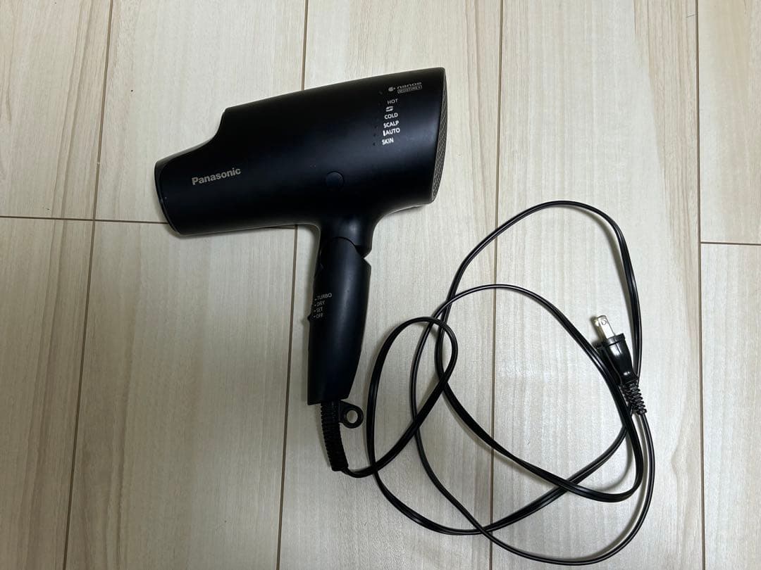 Panasonic ヘアドライヤー EH-NA0G ブラック　ナノイー　22年製