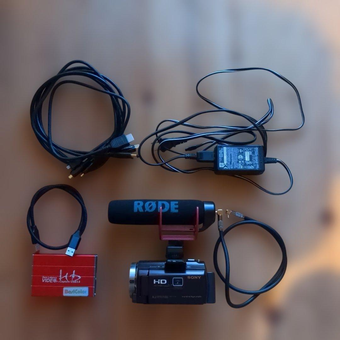 SONY HDR-PJ540 撮影配信セット