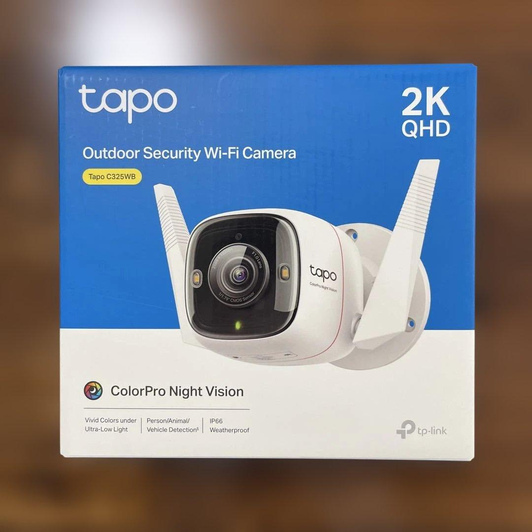 TP-Link Tapo C325WB 2K QHD屋外カメラ