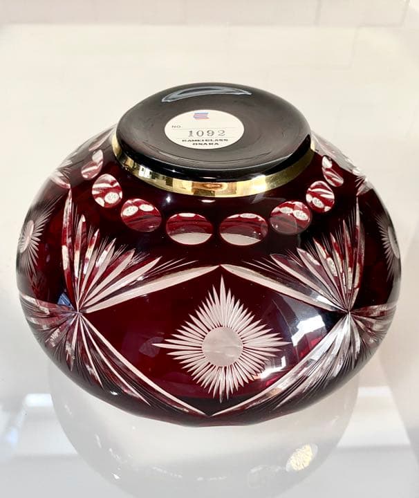 薩摩切子 薩摩切子を復刻された大阪カメイガラスの製品 薩摩切子工芸品