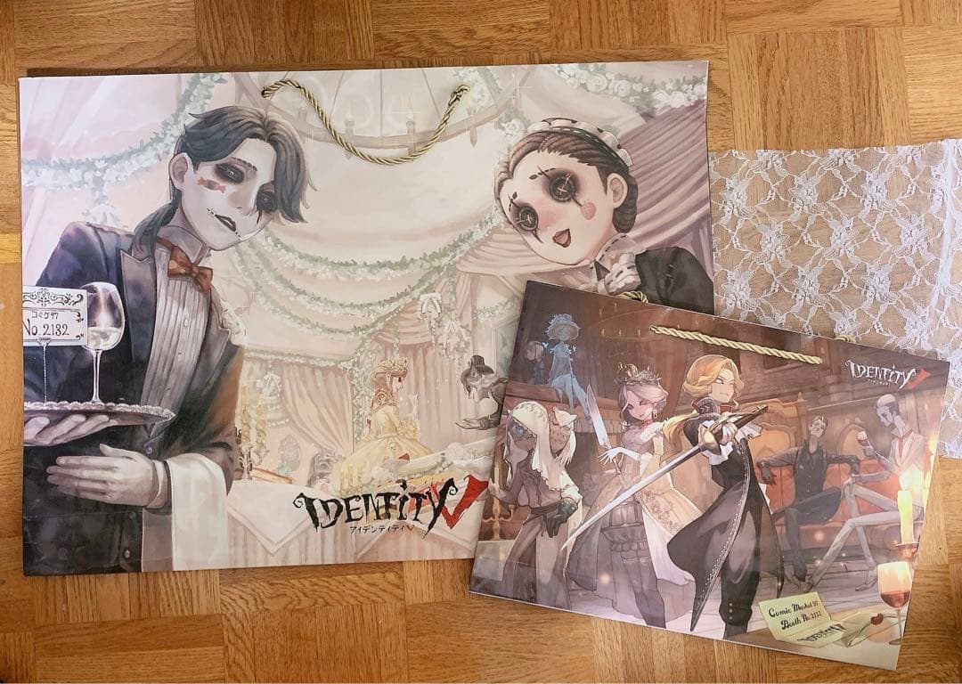 第五人格　冬コミ　ショッパー　写真家　血の女王　占い師　白黒無常　納棺師　医師