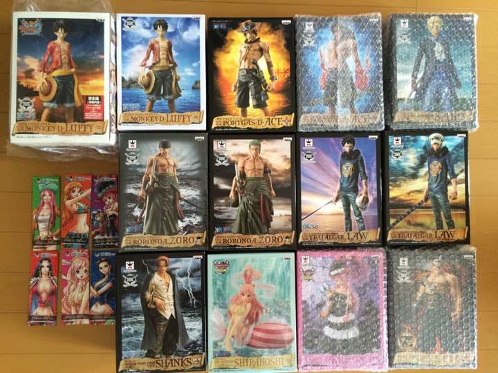 ワンピース MSPフィギュア ルフィ・エース・ゾロ・ロー・シャンクス13種セット