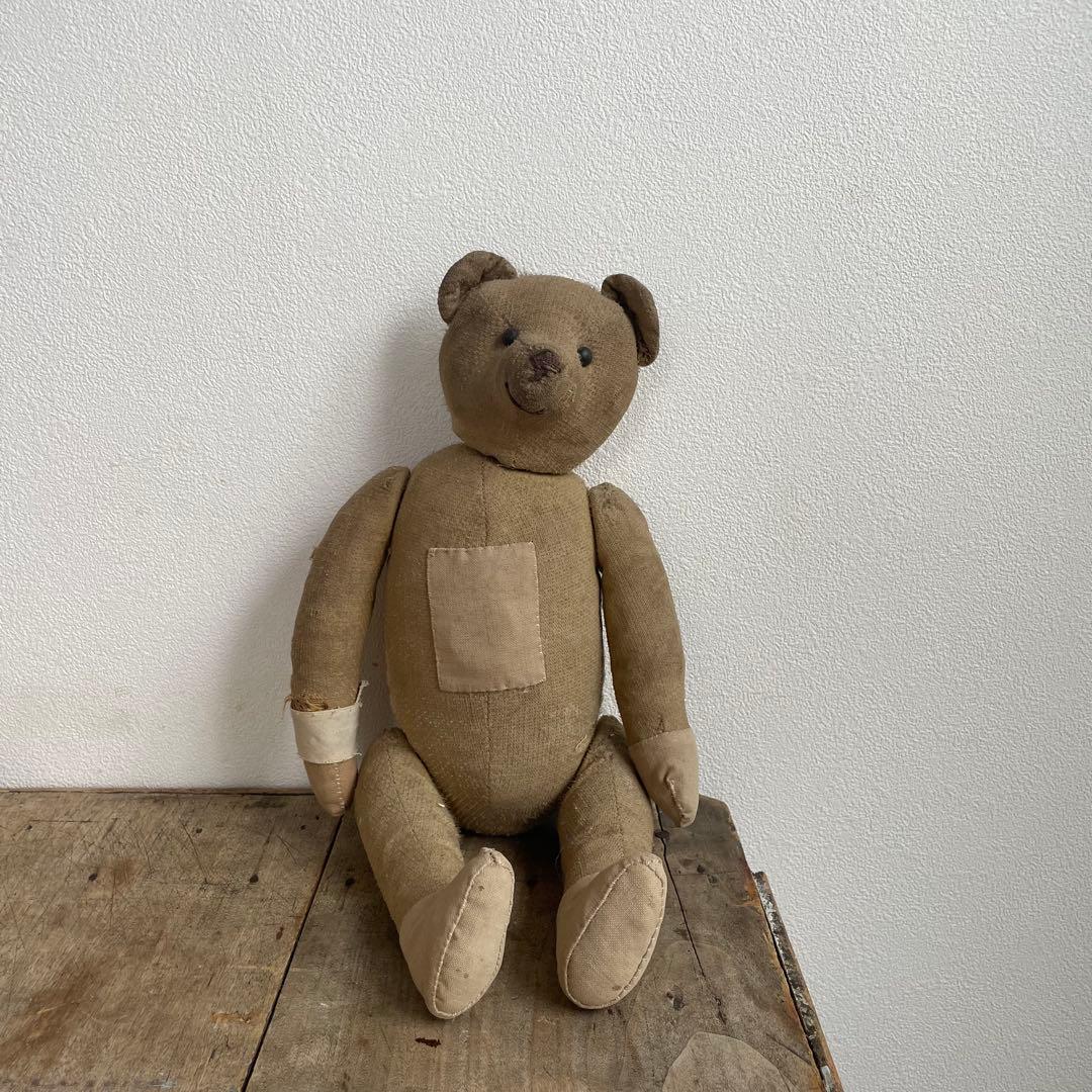 1900〜40s フランスアンティークベア　so so cute…