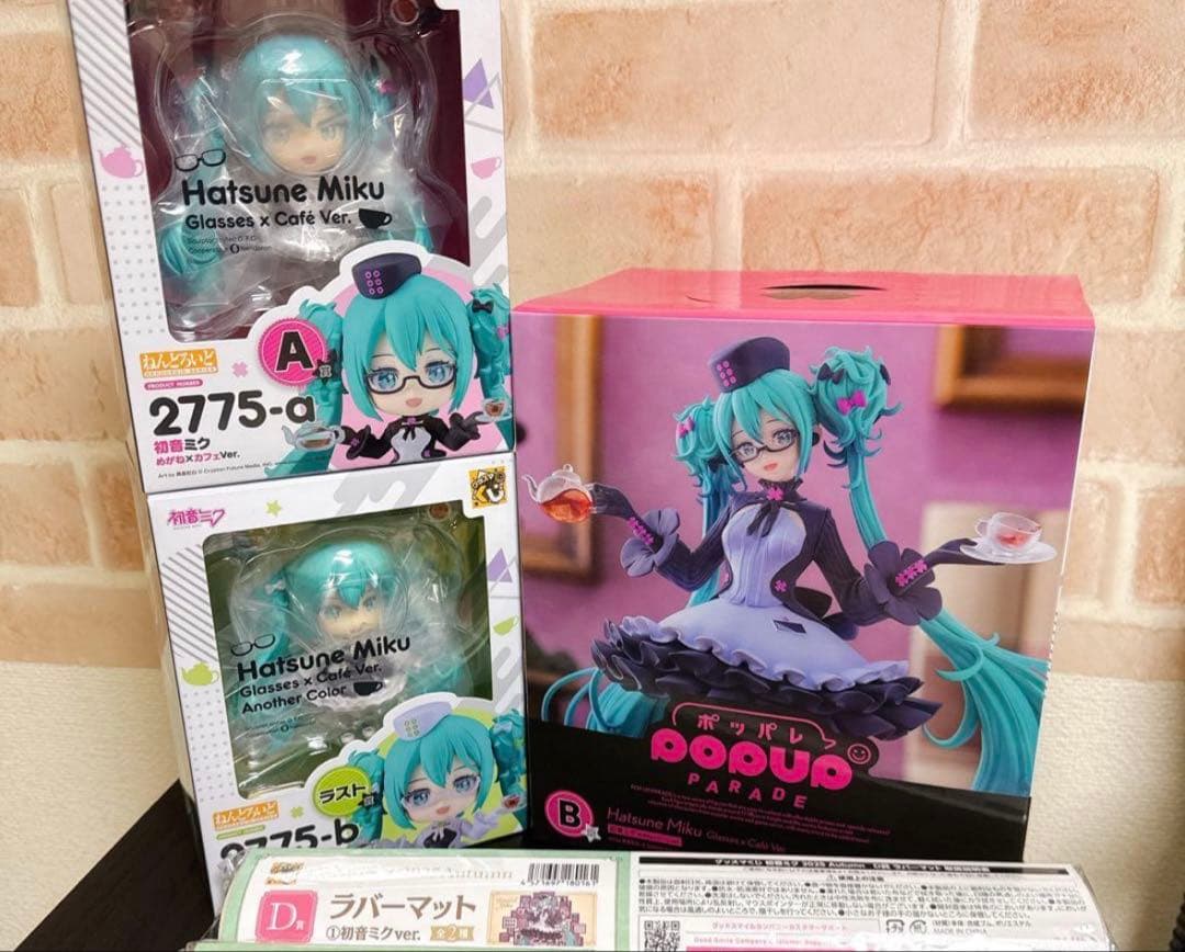 グッスマくじ 初音ミク 2025 Autumnラスト賞、A賞、B賞フィギュア3種