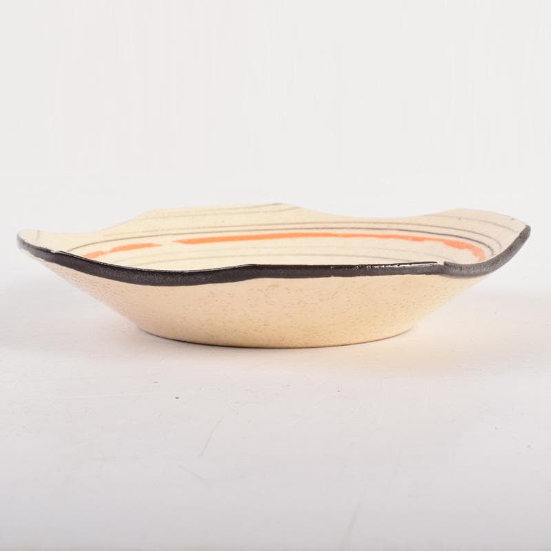 和食器　渦巻文　八角皿　八客　時代箱　C　7941